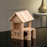 Конструктор деревянный «Домик с верандой», 102 детали, массив бука Конструктор деревянный «Домик с верандой», 102 детали, массив бука
