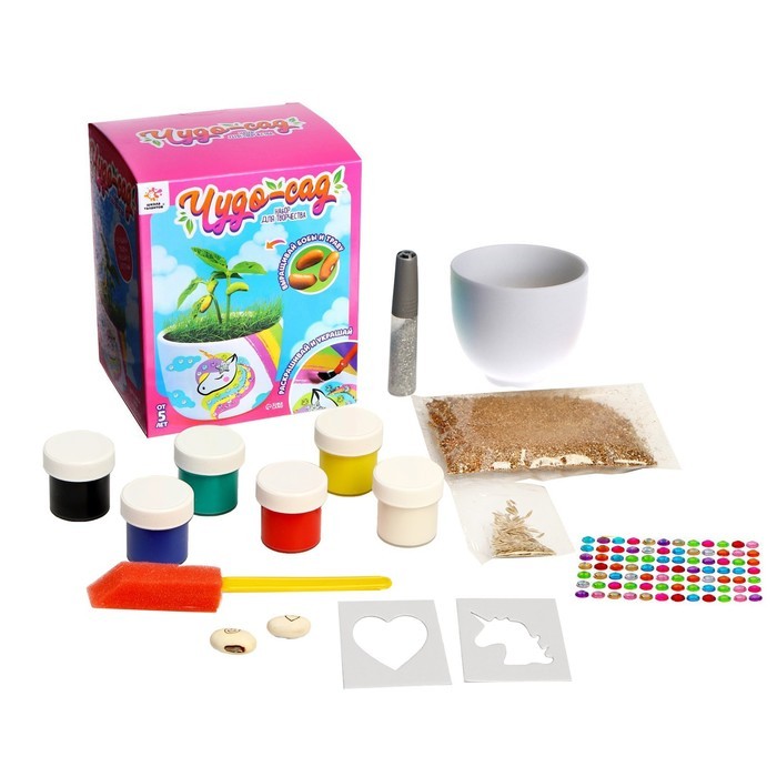 Набор для творчества «Чудо-сад», единорог