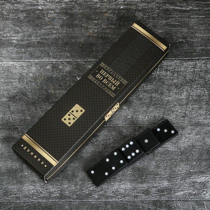 Набор "За настоящих мужиков", карты 36 шт., домино, стопки 30 мл 2 шт., кости игральные 4 шт.