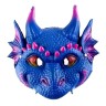 Маска карнавальная "Дракон голубой"