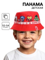 Панама детская для мальчика, размер 52-54 Марвел
