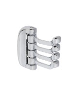 Крючок мебельный CAPPIO OCTOPUS, четырехрожковый, цвет хром