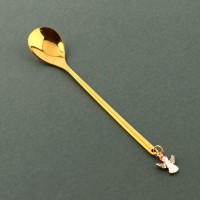 Ложка сувенирная с подвесом "Счастливого Рождества", 2,7 х 16 см, нержавеющая сталь