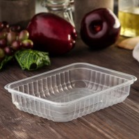 Контейнер одноразовый «Южуралпак», КР-179, 500 гр, 17,9×13,2×3,7 см, цвет чёрный