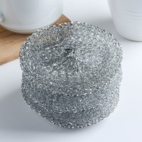 Набор губок для чистки посуды Доляна, 12 гр, 3 шт