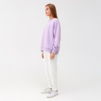 Костюм (свитшот, брюки) MINAKU: Casual Collection цвет сиреневый, размер 52