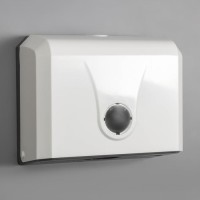 Диспенсер бумажных полотенец в листах, цвет белый