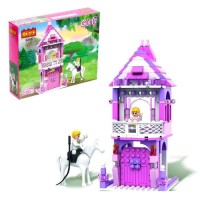 Конструктор «Девчонки: принцесса в замке», 167 деталей