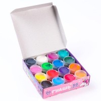 Гуашь 16 цветов по 20 мл Единорог, Минни Маус