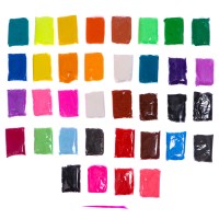 Воздушный пластилин, большой набор 36 цветов по 10 г