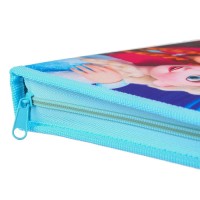 Папка для труда А4 с пеналом, на молнии, текстиль, «Холодное сердце»