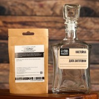 Набор для приготовления настойки «Ликёр Старка»: травы и специи 15 г., штоф 500 мл.