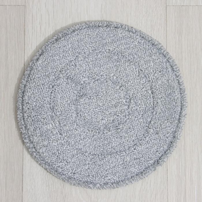 Набор для уборки: швабра с плоской насадкой из микрофибры, ведро с отжимом