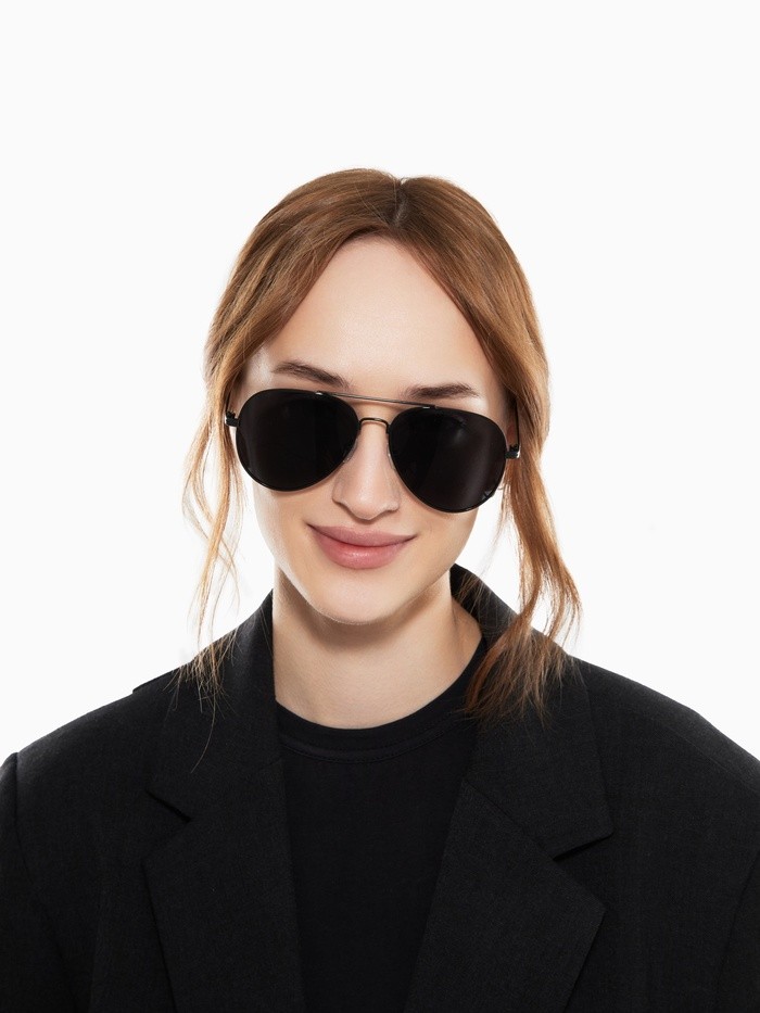 Очки солнцезащитные поляризационные, дужка 13 см, ширина 14.5 см, линза 5.2×5.9 см