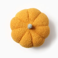 Подушка декоративная «Этель. Тыква», d=28 см, жёлтая