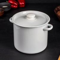 Кастрюля, 5,5 л, индукция, цвет МИКС