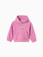 Худи для девочки «Крошка Я» Exploring, рост 80-86 см, лиловое