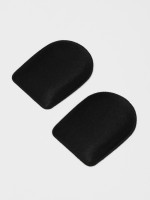 Подпяточники для обуви, клеевая основа, 8×6 см, пара, чёрные