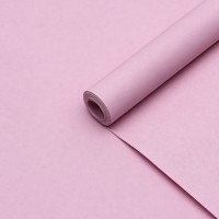 Бумага упаковочная крафт, пастель нежная, 0.68×10 ±5% м
