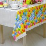 Скатерть «С днём рождения!», 182х137 см