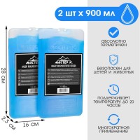Набор аккумуляторов холода - гелевый хладоэлемент для термосумки «Мастер К.», 2 шт. по 900 мл