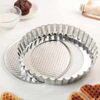 Форма для выпечки «Классика», 28×4,5 см, съёмное дно