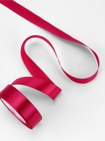 Лента атласная, 25 мм × 23±1 м, ярко-розовая №72