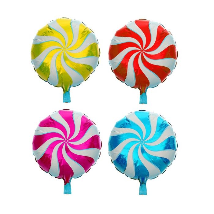 Шар фольгированный 18" «Гипноз», круг, цвета МИКС