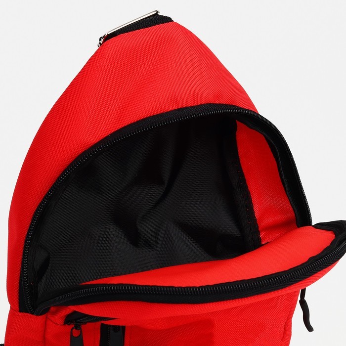 Сумка слинг ЗФТС, текстиль, цвет чёрный