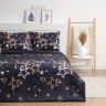 Комплект постельного белья  Newday 1,5 сп "Звездопад" 147*215см,1 50*215см, 50*70см-1 шт, полисатин, 80г/м²