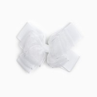 Бант для волос на заколке школьный, 13 см, Минни Маус