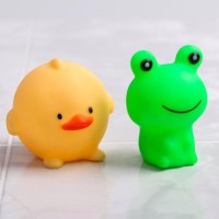 Набор резиновых игрушек для игры в ванной «Весёлые друзья», 6 шт.