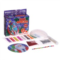 Ёлочный шар - фреска своими руками на новый год «Дед Мороз», набор для творчества