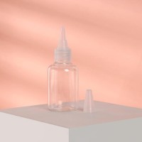 Бутылочка для хранения, 75 мл, твист-крышка, цвет прозрачный