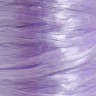 Пряжа "Для вязания мочалок" 100% полипропилен 300м/75±10 гр (сирень прозрачная)