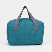 Термосумка на молнии 4,4 л, цвет серый