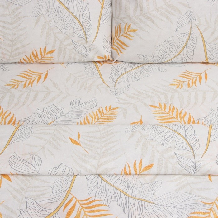 Постельное бельё LoveLife 2 сп Tropical walk 175х215см, 210х220см, 50х70см-2шт, хлопок,бязь,125г/м2м