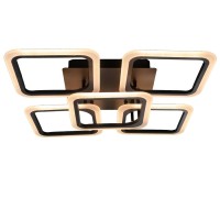 Люстра с ПДУ 59109/5 LED 150Вт 3000-6000К диммер черный 56х56х12 см BayerLux