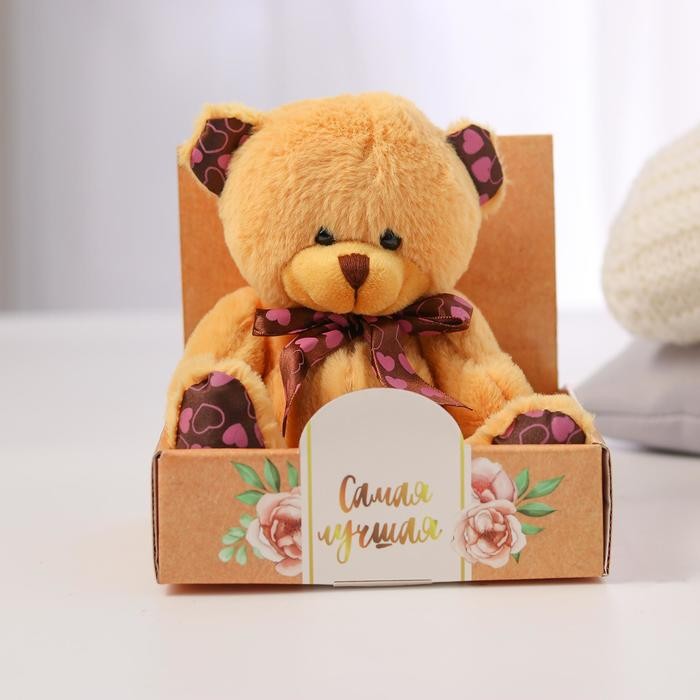 Мягкая игрушка «Мишка», цвет микс, 15 см