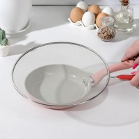 Экран от брызг Доляна, d=24,5 см, с ручкой