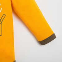 Боди для мальчика «Крошка Я» Mum's boy, рост 62-68 см, жёлтое