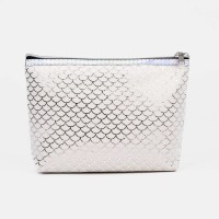 Набор косметичек 2 в 1 на молнии, цвет бежевый