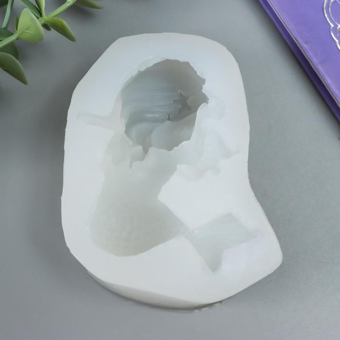 Молд силикон "Спящая русалочка" 8,5х7,2х4 см