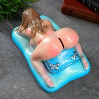 Копилка "Лолита" брюнетка, 22х14х12см