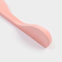 Плечики - вешалка LaDо́m Rose Gold, 45×6×23.5 см, покрытие вельвет, широкие плечики, розовые