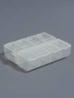 Органайзер для хранения мелочей, с подвесом, 8 ячеек, 8×6×2 см, прозрачный