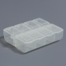Органайзер для хранения мелочей, с подвесом, 8 ячеек, 8×6×2 см, прозрачный