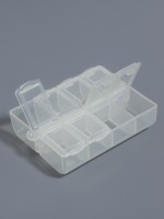 Органайзер для хранения мелочей, с подвесом, 8 ячеек, 8×6×2 см, прозрачный