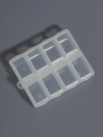 Органайзер для хранения мелочей, с подвесом, 8 ячеек, 8×6×2 см, прозрачный