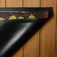 Коврик для бани на пол, придверный с принтом «Добро пожаловать в баньку», 40×60 см, ЭВА, войлок, «Банная забава»